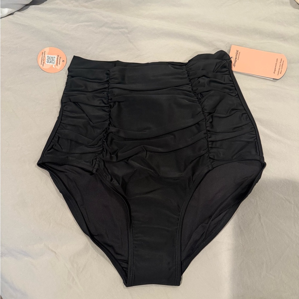 Shapermint High-Waisted Control Bikini Bottom - size large